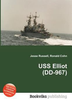 Paperback USS Elliot (DD-967) Book