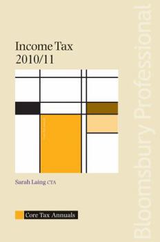 Paperback Income Tax 2010/11 (Core Tax Annuals) Book