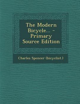 Paperback The Modern Bicycle... Book