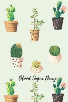 Paperback Blood Sugar Diary: Portable Diabetic Log Book, Before & After Meal (Breakfast/Lunch/Dinner/Bedtime), Glucose Tracking, Featuring with Gra Book