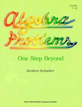 Paperback Algebra Problems: One Step Beyond Book