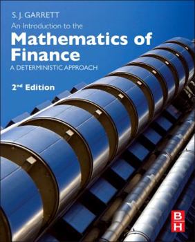 Paperback An Introduction to the Mathematics of Finance: A Deterministic Approach Book