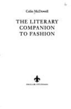 Hardcover The literary companion to fashion Book