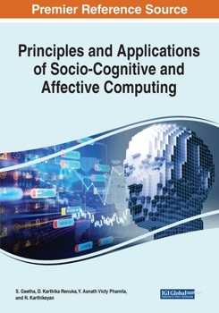 Paperback Principles and Applications of Socio-Cognitive and Affective Computing Book