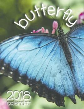 Paperback Butterfly 2018 Calendar Book