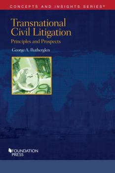 Paperback Transnational Civil Litigation (Concepts and Insights) Book