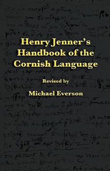 Hardcover Henry Jenner's Handbook of the Cornish Language Book