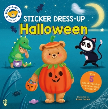 Board book Build-A-Bear: Sticker Dress-Up: Halloween Book