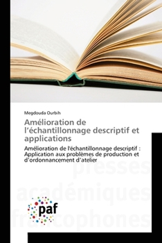 Paperback Amélioration de l'échantillonnage descriptif et applications [French] Book