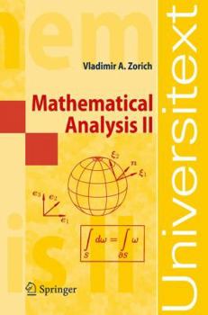 Paperback Mathematical Analysis II Book