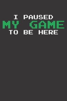 Notebook: Gamer College Ruled 6x9 120 Pages