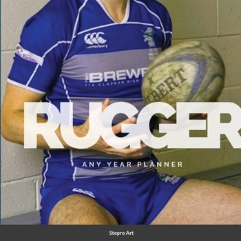 Paperback Rugger: Any Year Planner Book