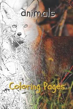 Paperback Animal Coloring Pages Book
