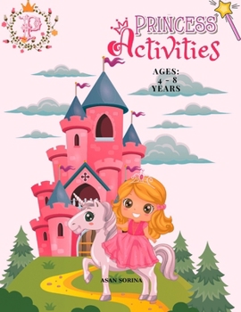 Paperback Activity Book for Princess: 4 - 8 years Book