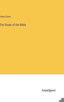 Hardcover The Study of the Bible Book