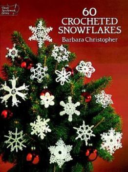 Paperback 60 Crocheted Snowflakes Book