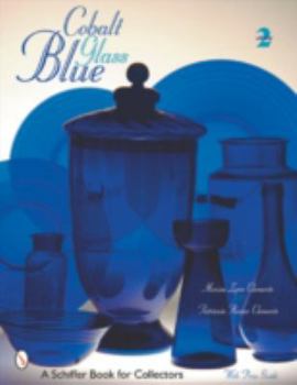 Paperback Cobalt Blue Glass Book
