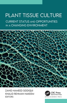 Hardcover Plant Tissue Culture: Current Status and Opportunities in a Changing Environment Book