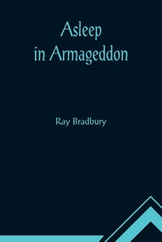 Paperback Asleep in Armageddon Book