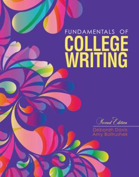 Paperback Fundamentals of College Writing Book