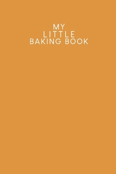 My Little Baking Book: Recipe book to be filled out | Design: Mustard yellow