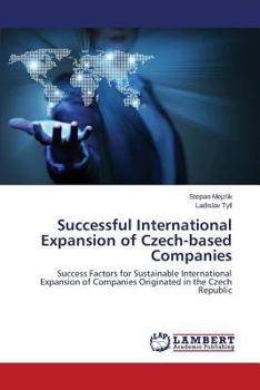 Paperback Successful International Expansion of Czech-Based Companies Book