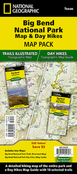Loose Leaf Big Bend Day Hikes and National Park Map [Map Pack Bundle] Book