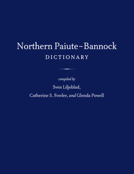 Hardcover Northern Paiute-Bannock Dictionary Book
