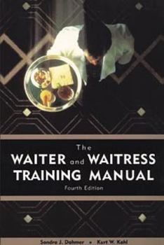 Paperback The Waiter and Waitress Training Manual Book