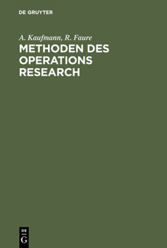 Hardcover Methoden des Operations Research [German] Book