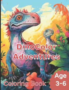 Paperback Dinosaur Coloring Book for Kids - Roar into Creative Adventures! Book