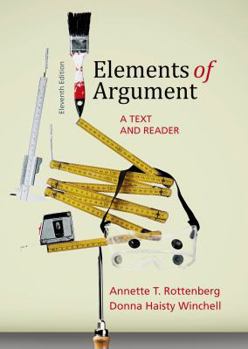 Paperback Elements of Argument: A Text and Reader Book