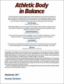 Paperback Athletic Body in Balance Book