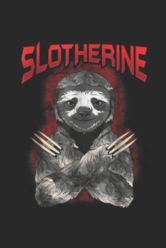 Slotherine: Slotherine Funny Sloth Clothing Journal/Notebook Blank Lined Ruled 6x9 100 Pages