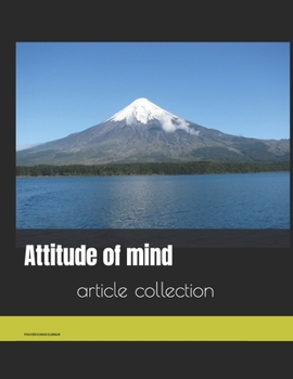 Paperback Attitude of mind: article collection Book