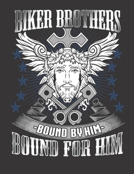 2020 Motorcycle Calendar and Planner For Bikers: Christian Jesus Motorcycle Men Biker Brothers Christ Cross God | December 2019 - December 2020 | 8.5 ... | Family | Work | School |Rider| Art | Gift