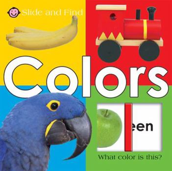 Board book Slide and Find - Colors Book