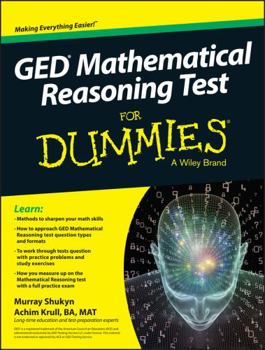 Paperback GED Mathematical Reasoning Test for Dummies Book