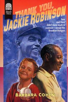 Paperback Thank You, Jackie Robinson Book