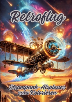 Paperback Retroflug: Steampunk-Airplanes zum Kolorieren [German] Book
