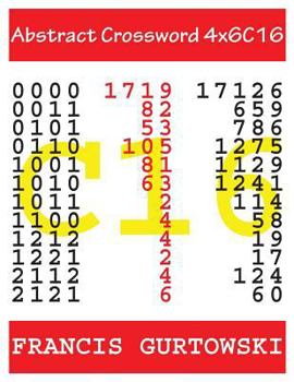 Paperback Abstract Crossword 4x6C16 Book
