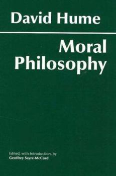 Hardcover Hume: Moral Philosophy Book