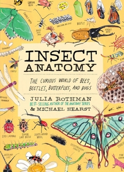 Paperback Insect Anatomy: The Curious World of Bees, Beetles, Butterflies, and Bugs Book