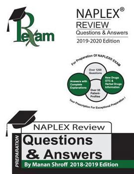 Paperback Rxexam's Naplex(r) Review Questions & Answers 2019-2020 Edition Book