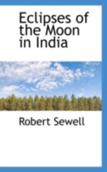 Paperback Eclipses of the Moon in India Book