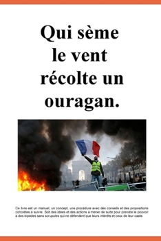 Qui sème le vent récolte un ouragan. (Élections Présidentielles - L'alternative.) (French Edition)