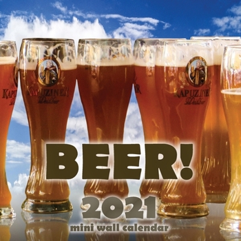 Paperback Beer! 2021 Mini Wall Calendar Book