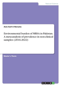 Environmental burden of MRSA in Pakistan. A meta-analysis of prevalence in non-clinical samples (2016-2022)