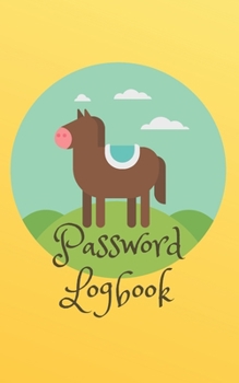 Password Logbook: Horse Internet Password Keeper With Alphabetical Tabs | Pocket Size 5 x 8 inches (vol. 2)