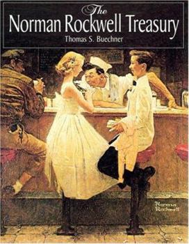 Hardcover The Norman Rockwell Treasury Book